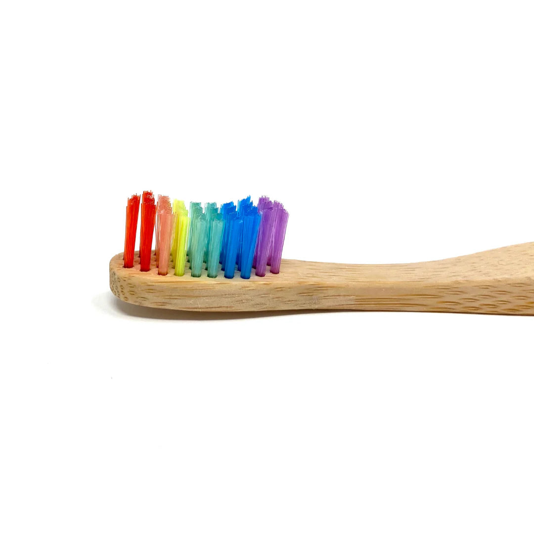 Rainbow Bamboo Toothbrush