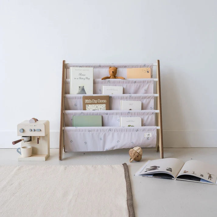 Blueberry Taupe Book Rack