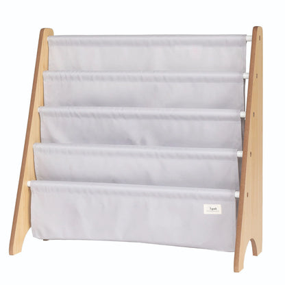 Grey Book Rack