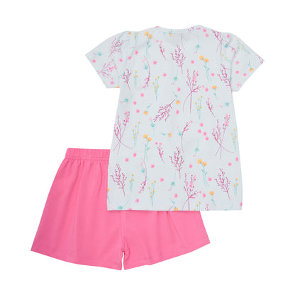 Floral 2 Piece with short Set