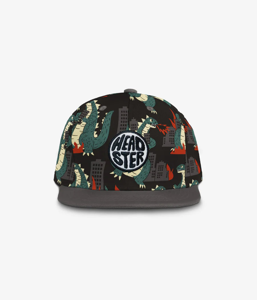Reptile Rampage Snapback - Black