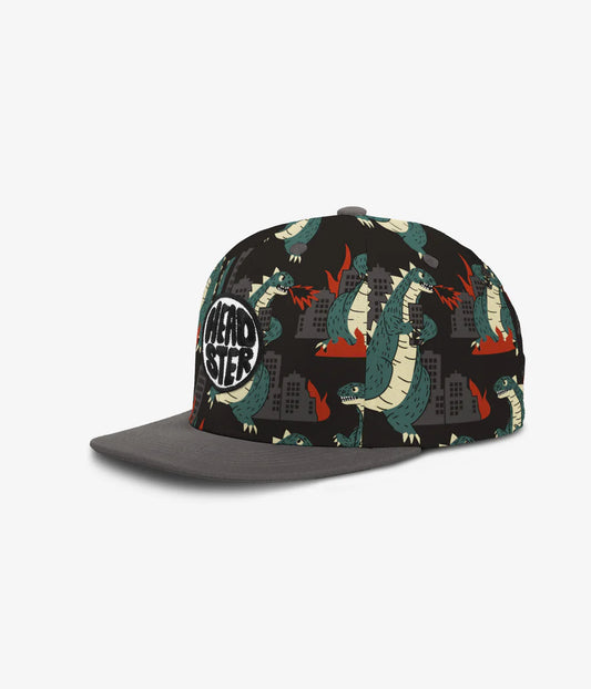 Reptile Rampage Snapback - Black