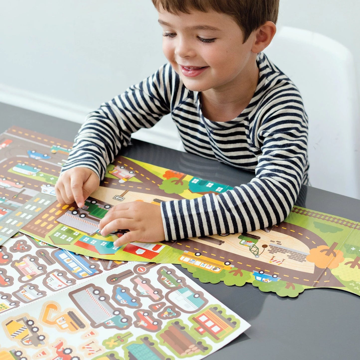 Roads + Rails Sticker Activity Set
