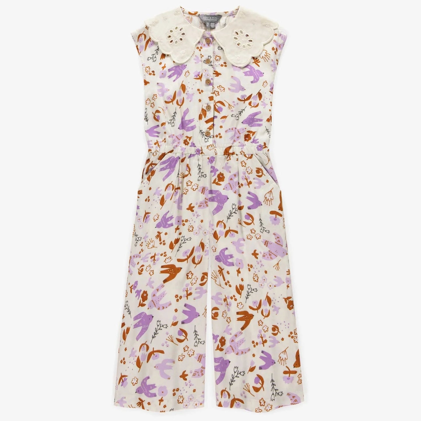 Spring Print Romper