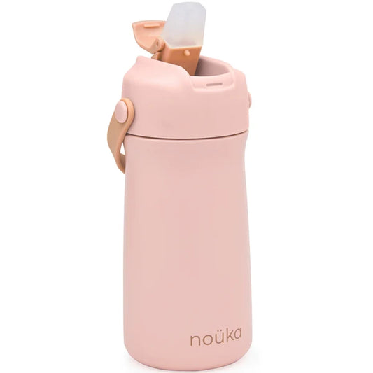 Stainless Steel Drinking Bottle 12 Oz Susan Collection - Soft Blush