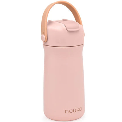 Stainless Steel Drinking Bottle 12 Oz Susan Collection - Soft Blush