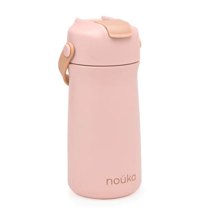 Stainless Steel Drinking Bottle 12 Oz Susan Collection - Soft Blush