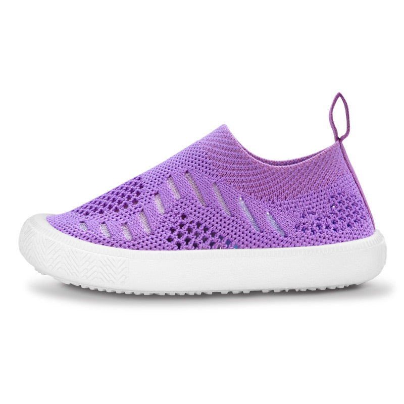 Kids Breeze Slip On Shoes | Purple