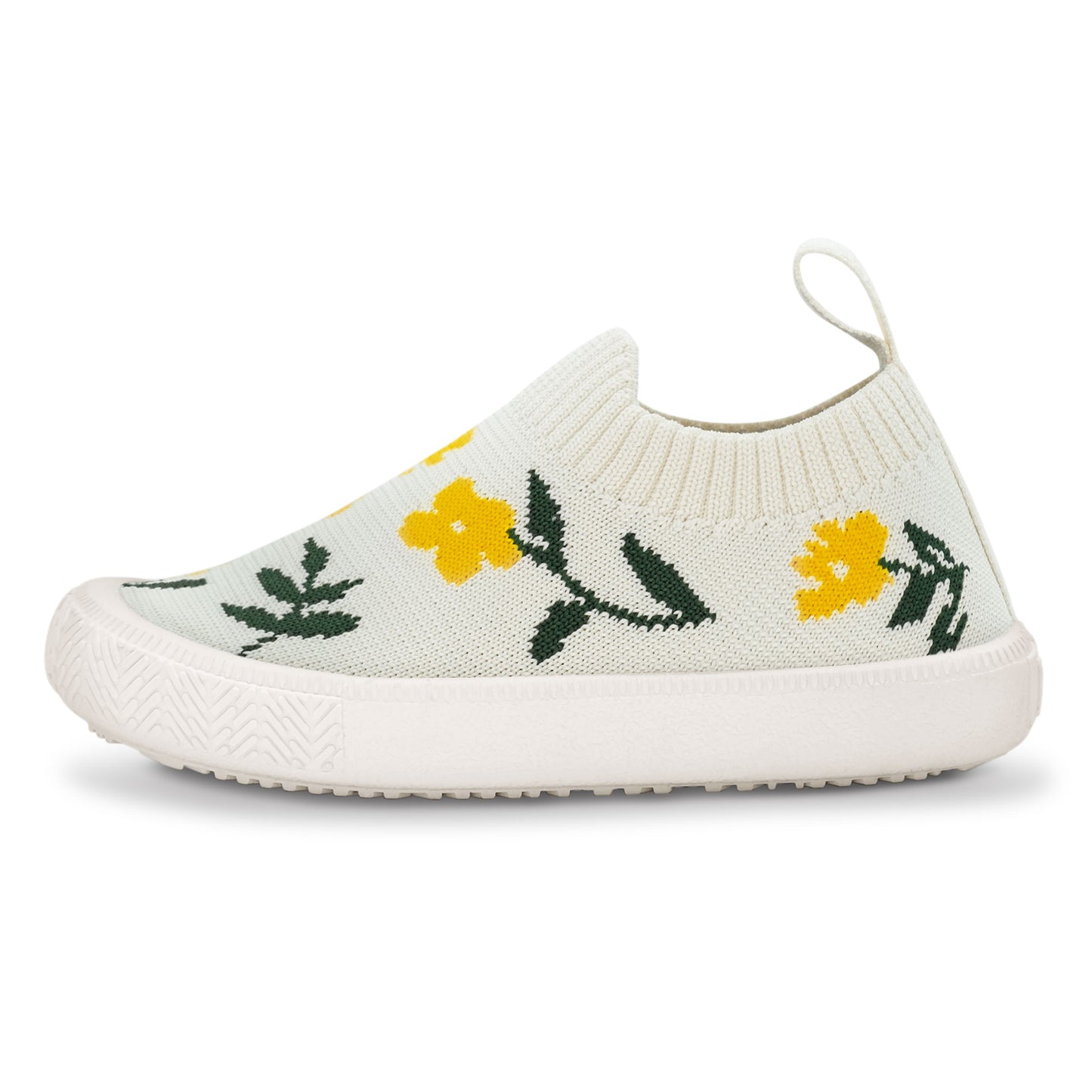 Kids Breeze Slip On Shoes | Yellow Flower