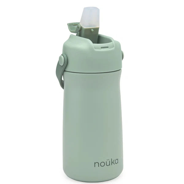 Stainless Steel Drinking Bottle 12 Oz Susan Collection - Moss