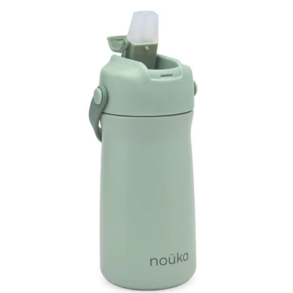 Stainless Steel Drinking Bottle 12 Oz Susan Collection - Moss