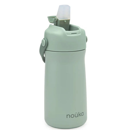 Stainless Steel Drinking Bottle 12 Oz Susan Collection - Moss