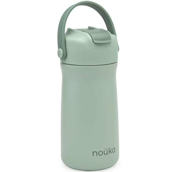 Stainless Steel Drinking Bottle 12 Oz Susan Collection - Moss