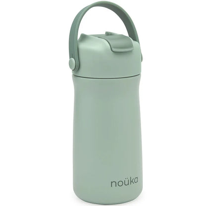Stainless Steel Drinking Bottle 12 Oz Susan Collection - Moss