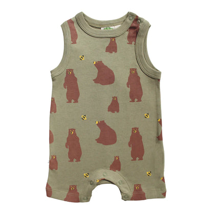 Bears Organic Tank Rompers