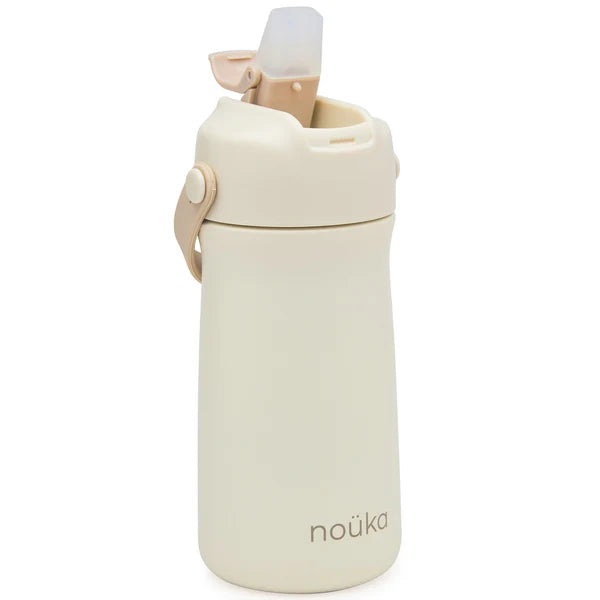 Stainless Steel Drinking Bottle 12 Oz Susan Collection - Shifting Sand