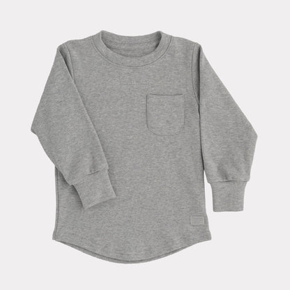 Long Sleeve Short - Heather Grey