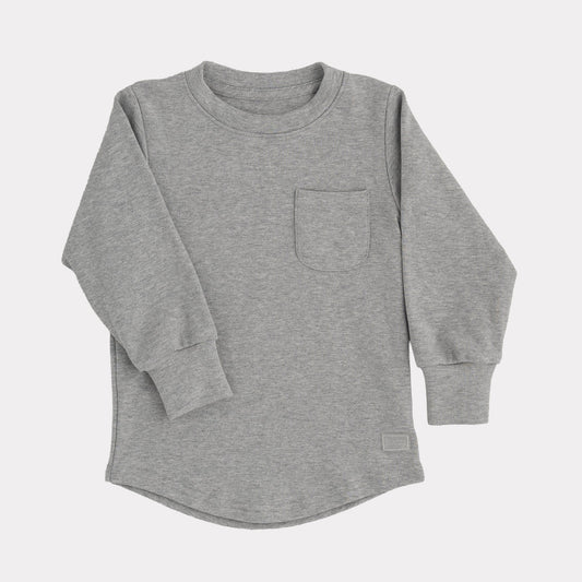 Long Sleeve Short - Heather Grey