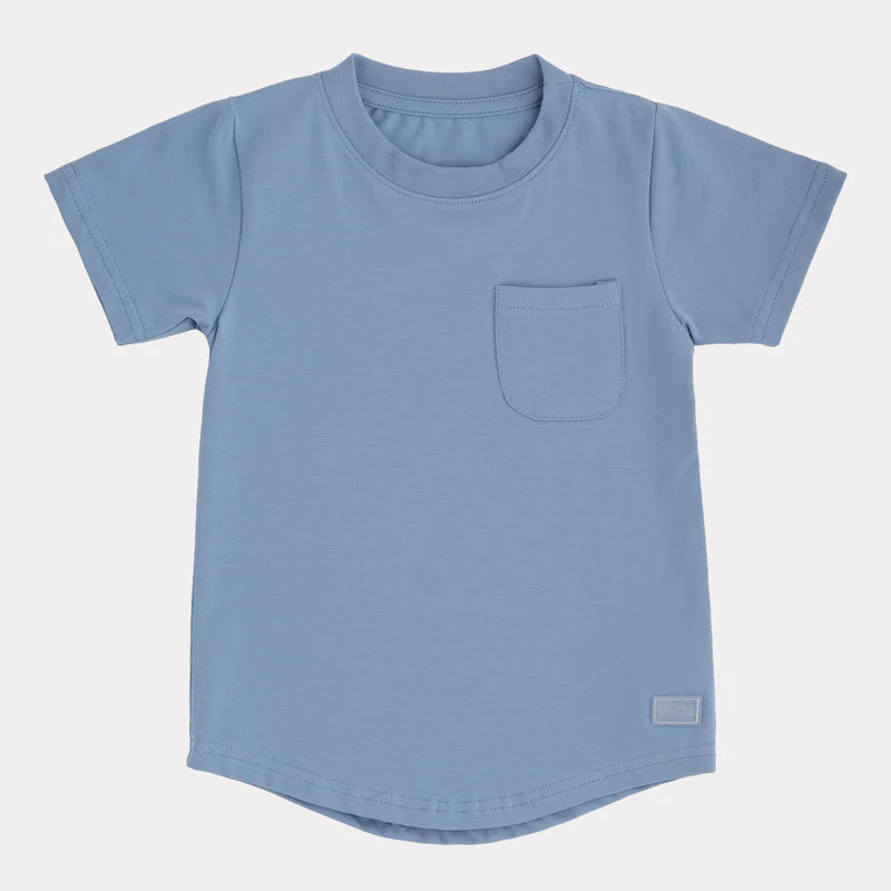 Denim Lightweight Pocket T-Shirt