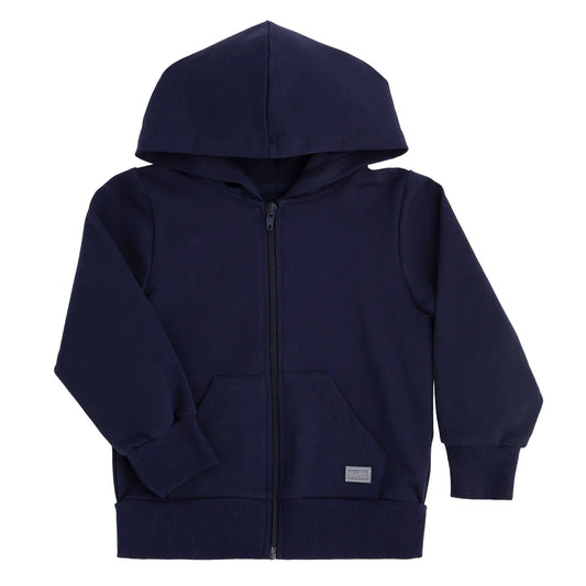 Navy Zip Up Hoodie