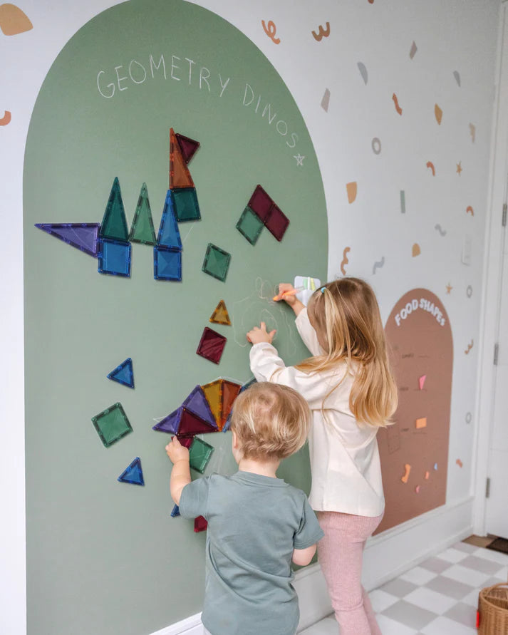 *NEW MAGIC GRIP BACKING* JUMBO Magic Playwall - Arch Magnetic Wall Decal for Kids