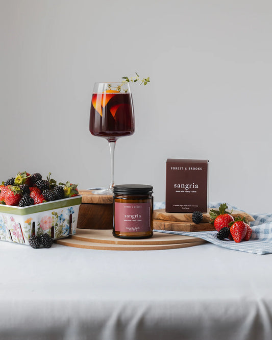 sangria | wooden wick