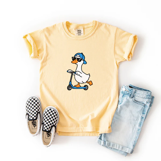 Scooter Goose Tee - Butter