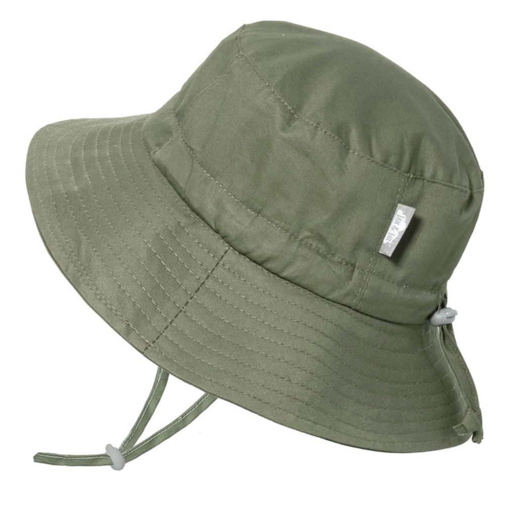 Cotton Bucket Hats | Army Green