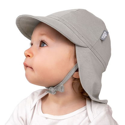 Grey Sun Soft Baby Caps