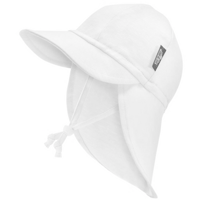 White Sun Soft Baby Caps