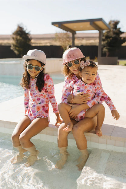 The Mila Ruffle Rashguard Suit