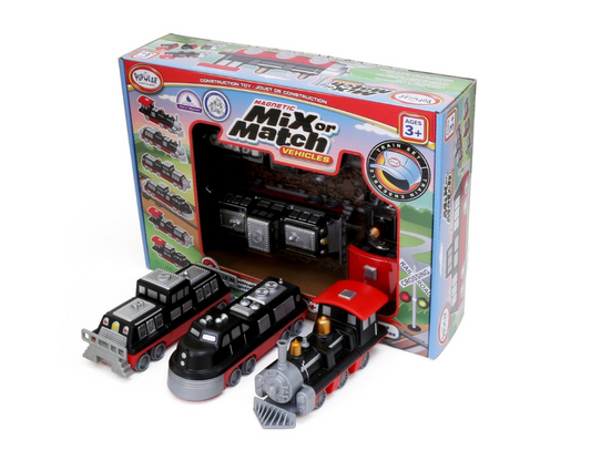 Magnetic Mix or Match Vehicles - Train