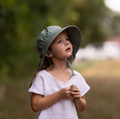 Juniper Green Cotton Adventure Hat