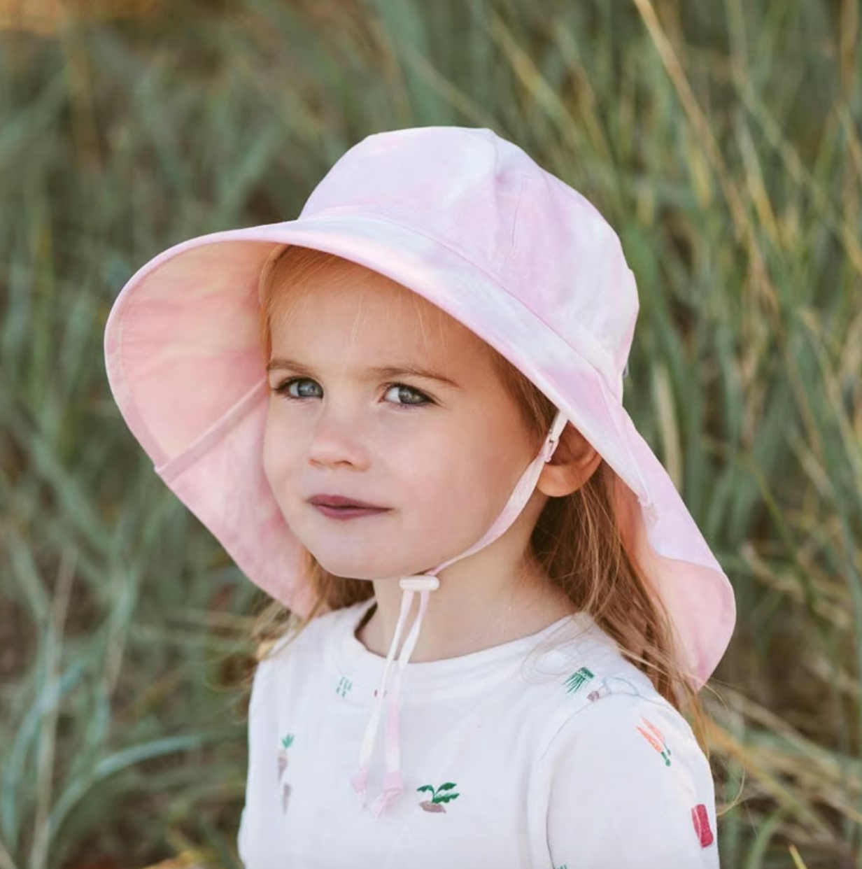 Cotton Adventure Hat - Prairie Flowers