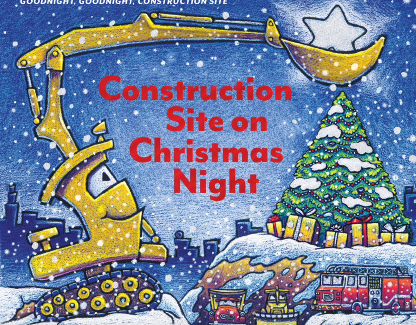 Construction Site on Christmas Night