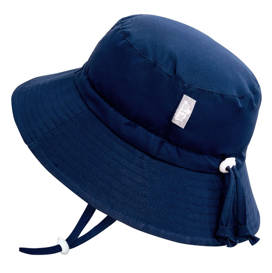 Navy Aqua Dry Bucket Hat