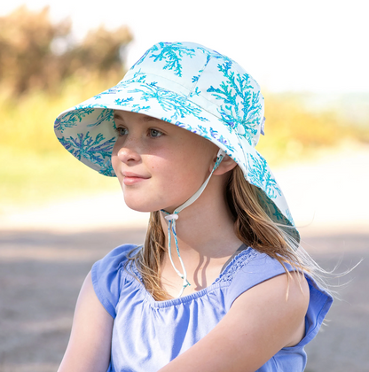 Blue Coral Aqua Dry Adventure Hat