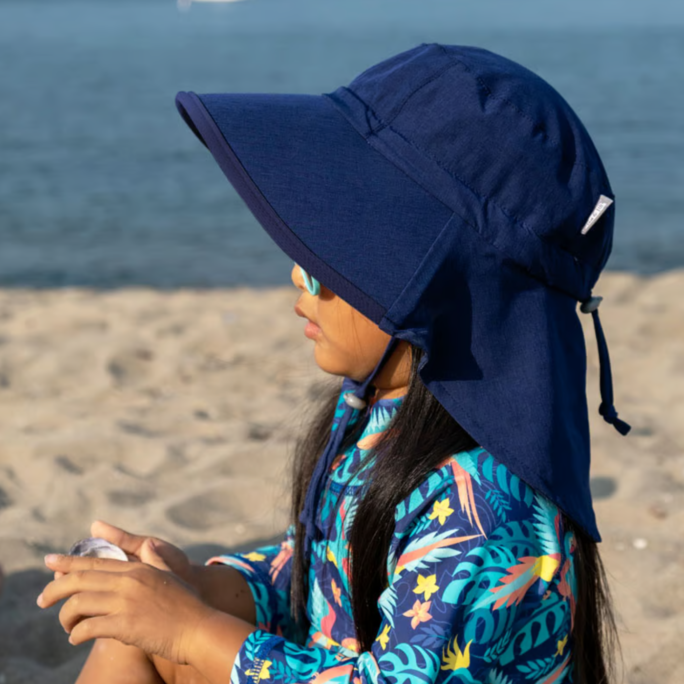 Navy Aqua Dry Adventure Hat