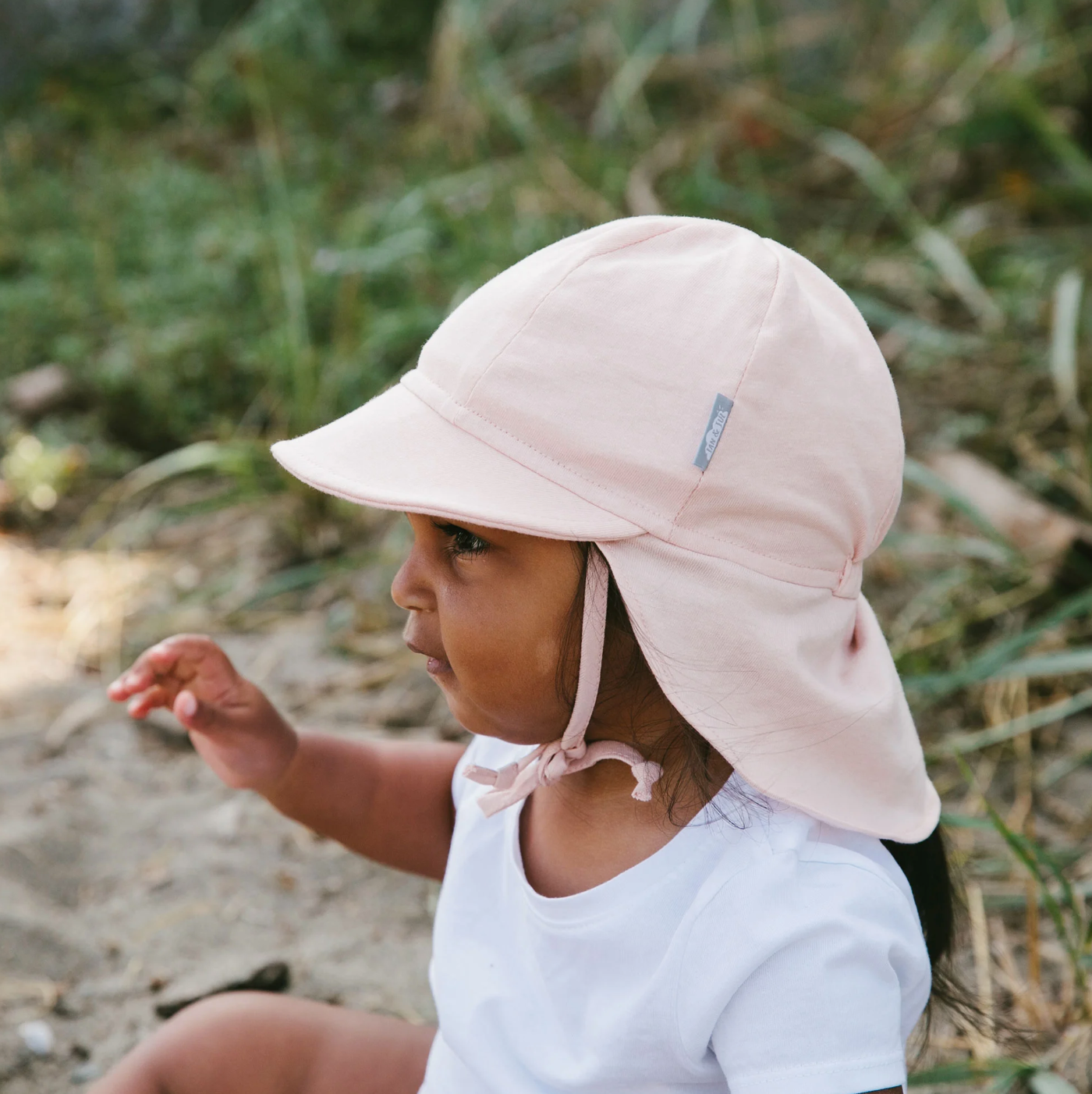 Light Pink Sun Soft Baby Caps