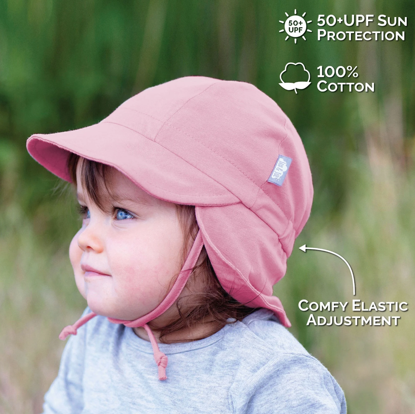 Lavender Sun Soft Baby Cap