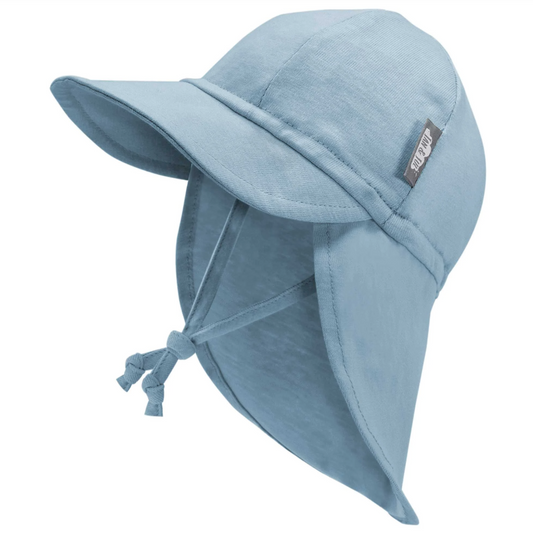 Stormy Blue Sun Soft Baby Cap