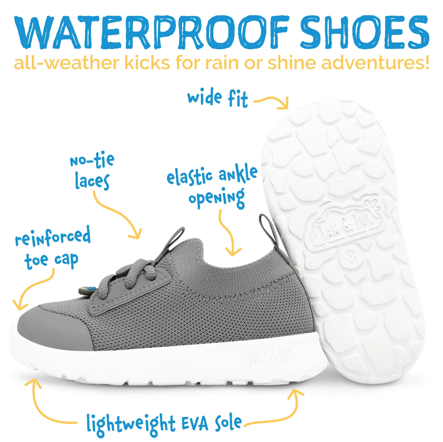 Black Waterproof Shoes