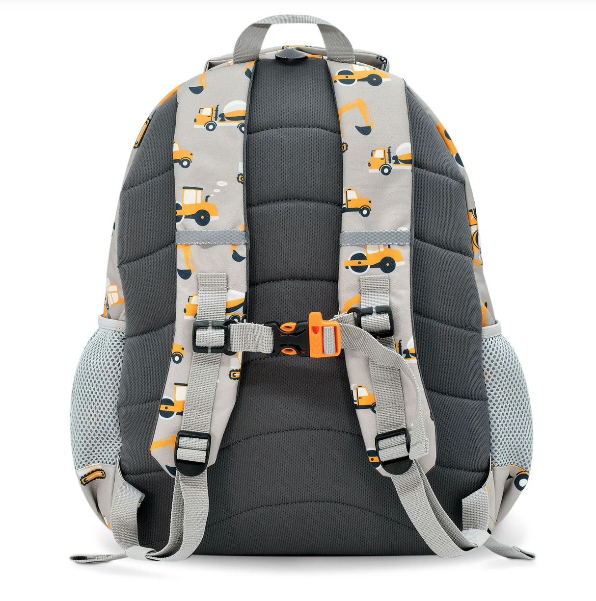 Grey Construction Kids Backpack