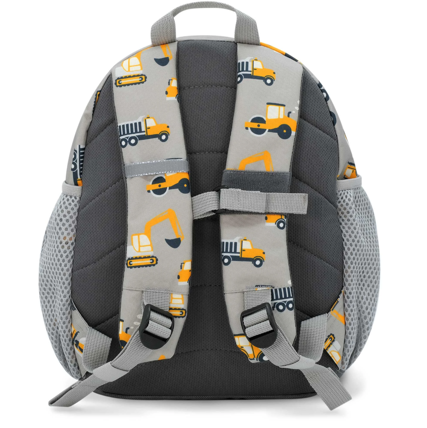 Grey Construction Kids Mini Backpacks