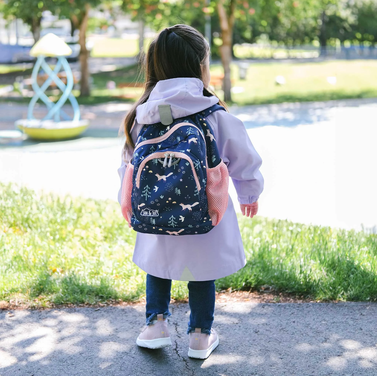 Navy Forest Kids Mini Backpacks