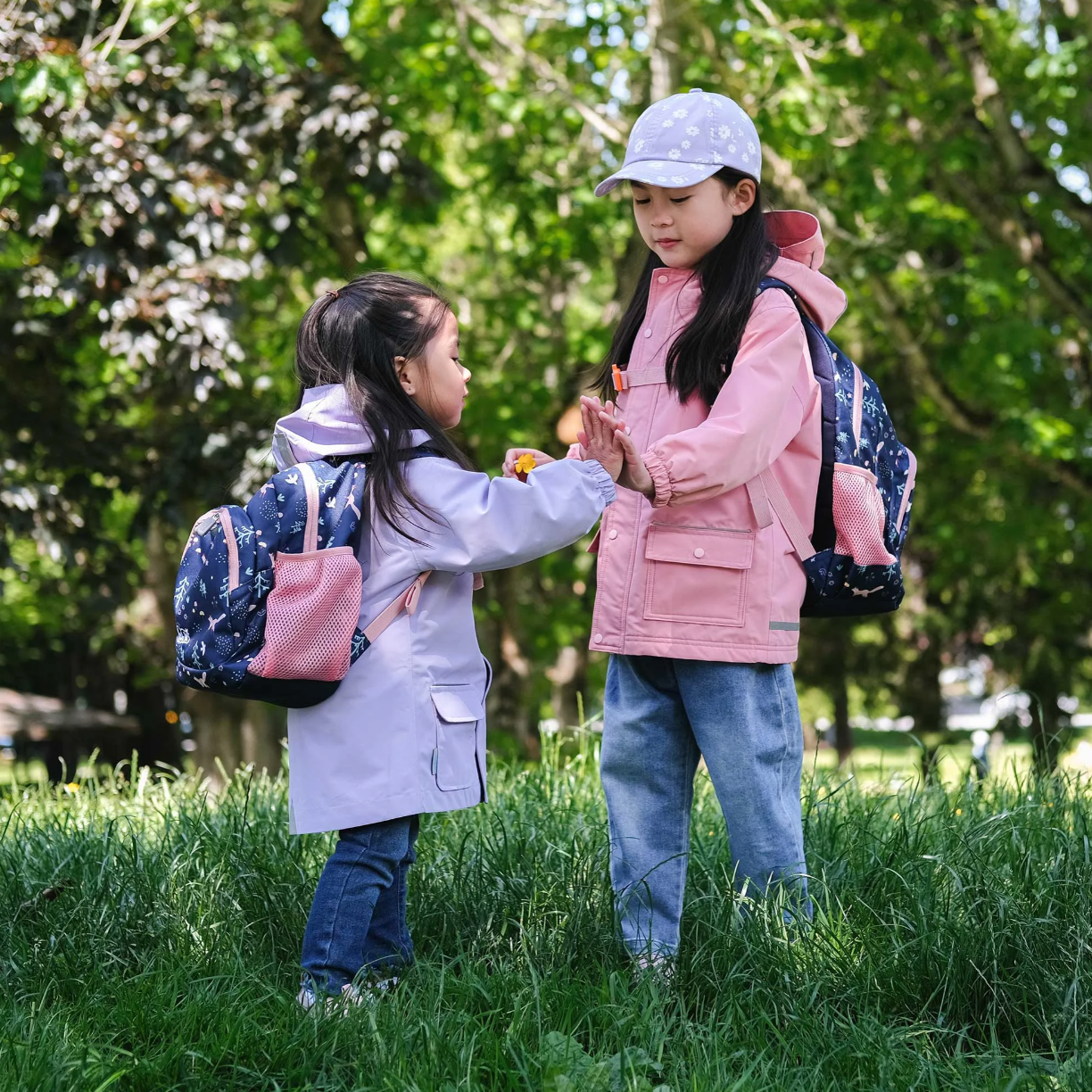 Navy Forest Kids Mini Backpacks