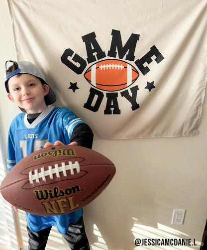 Game Day Football Banner