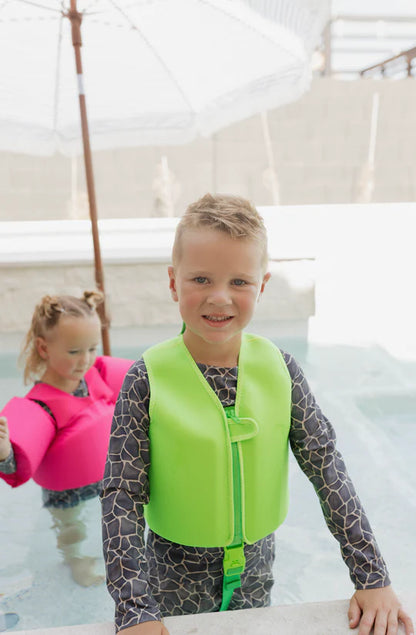 Neon Green Float Vest