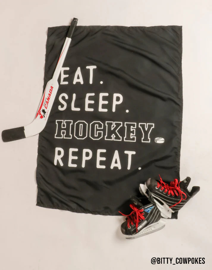 Eat Sleep Hockey Banner