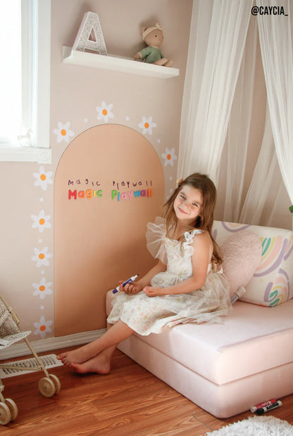 Magic Playwall -Arch Magnetic Wall Decal for Kids